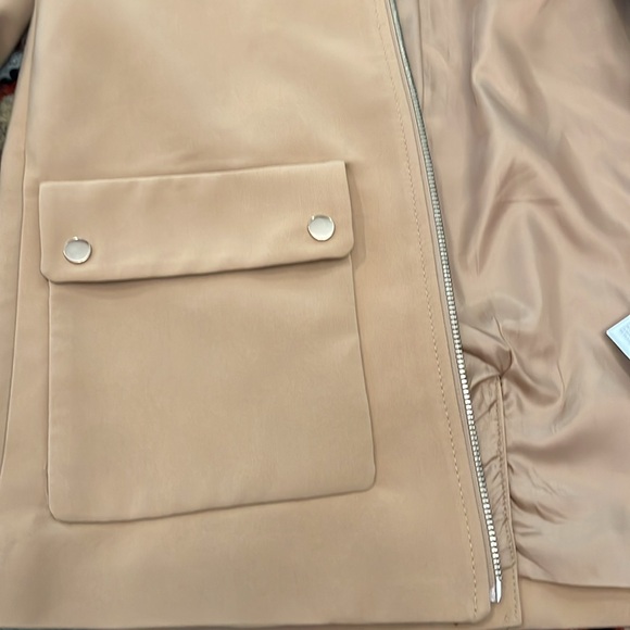 H&M Tan Brushed Knit Contemporary Jacket - Picture 7 of 10